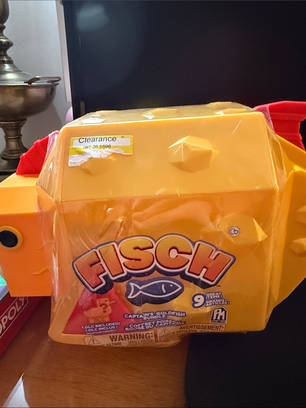FISCH Kids Action Playset in Bright Yellow